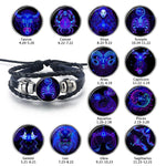 Zodiac Bracelet - Glass Cabochon  N/A